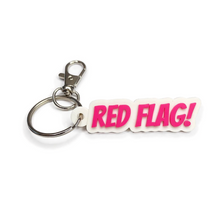 Load image into Gallery viewer, Portachiavi - Red Flag