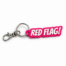 Load image into Gallery viewer, Portachiavi - Red Flag