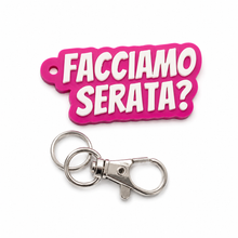 Load image into Gallery viewer, Portachiavi - Facciamo Serata?