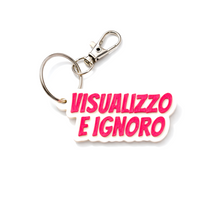 Load image into Gallery viewer, Portachiavi - Visualizzo e Ignoro