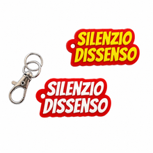 Load image into Gallery viewer, Portachiavi - Silenzio Dissenso
