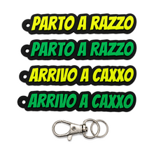 Load image into Gallery viewer, Portachiavi - Parto a Razzo Arrivo a C@xxo
