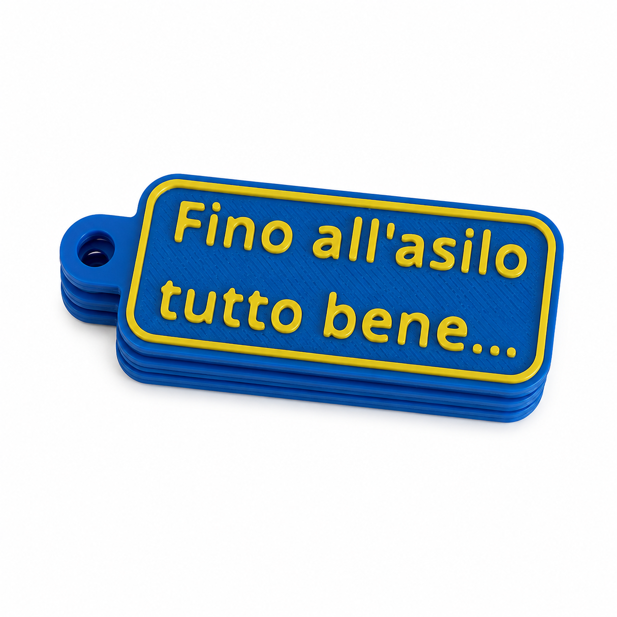 Portachiavi - Fino all'asilo tutto bene