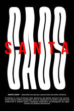 Carica l&#39;immagine nel visualizzatore di Gallery, Santa CAOS &amp; testo - Felpa girocollo
