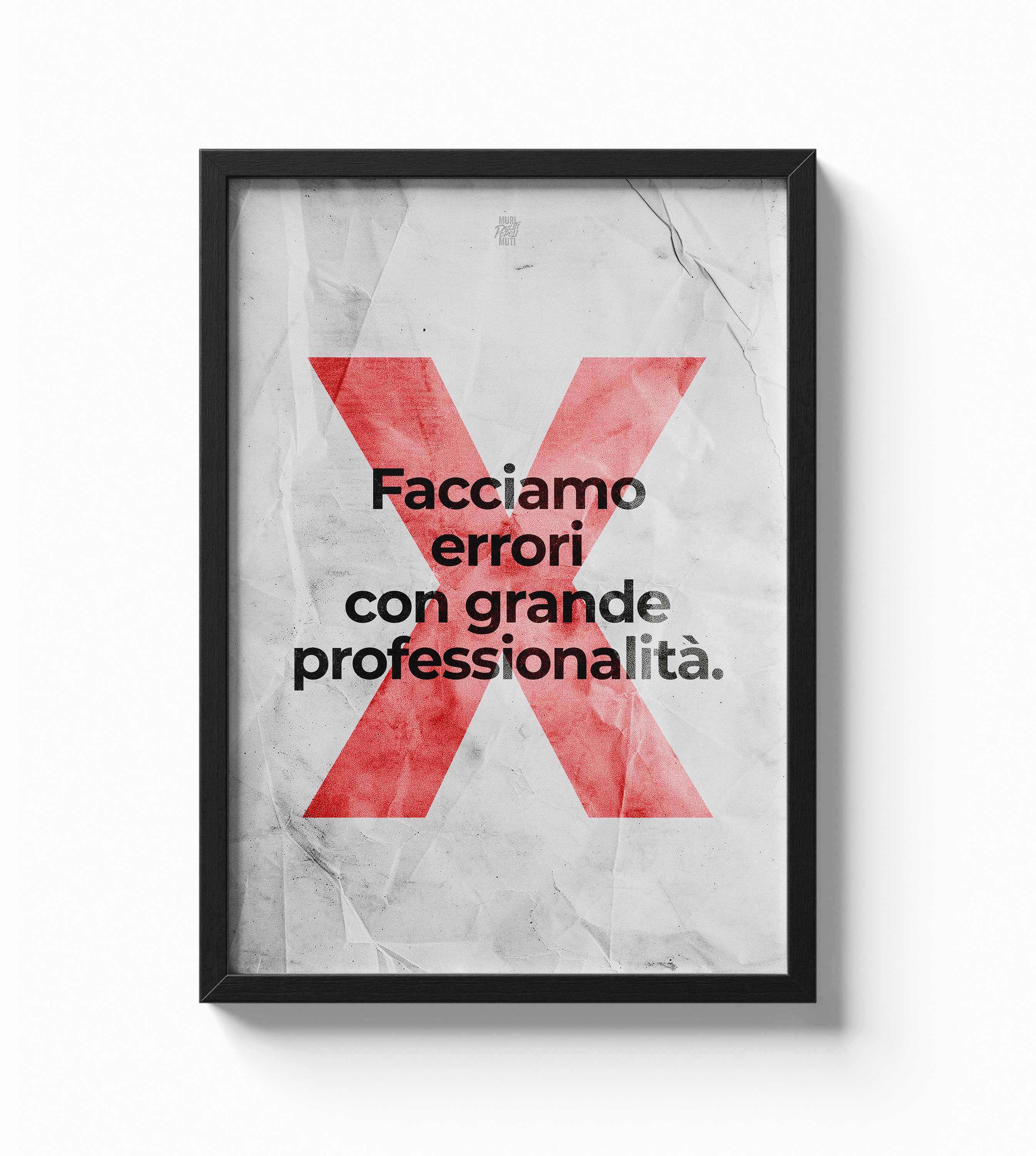Facciamo errori