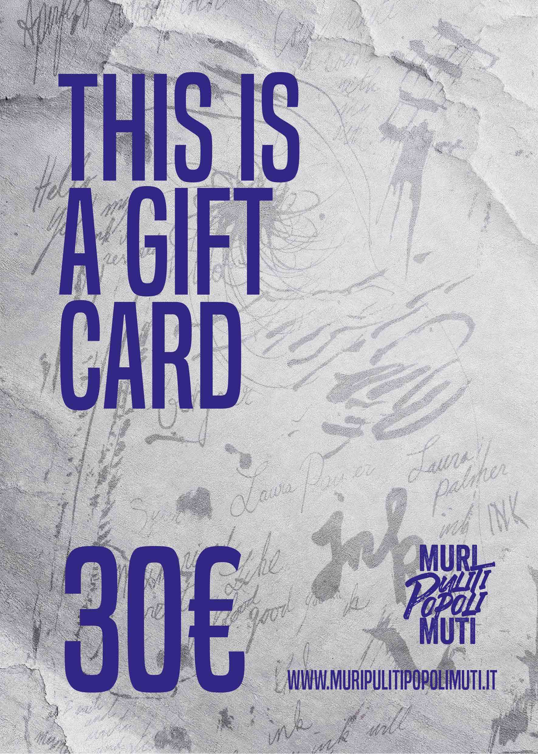 Gift card 30