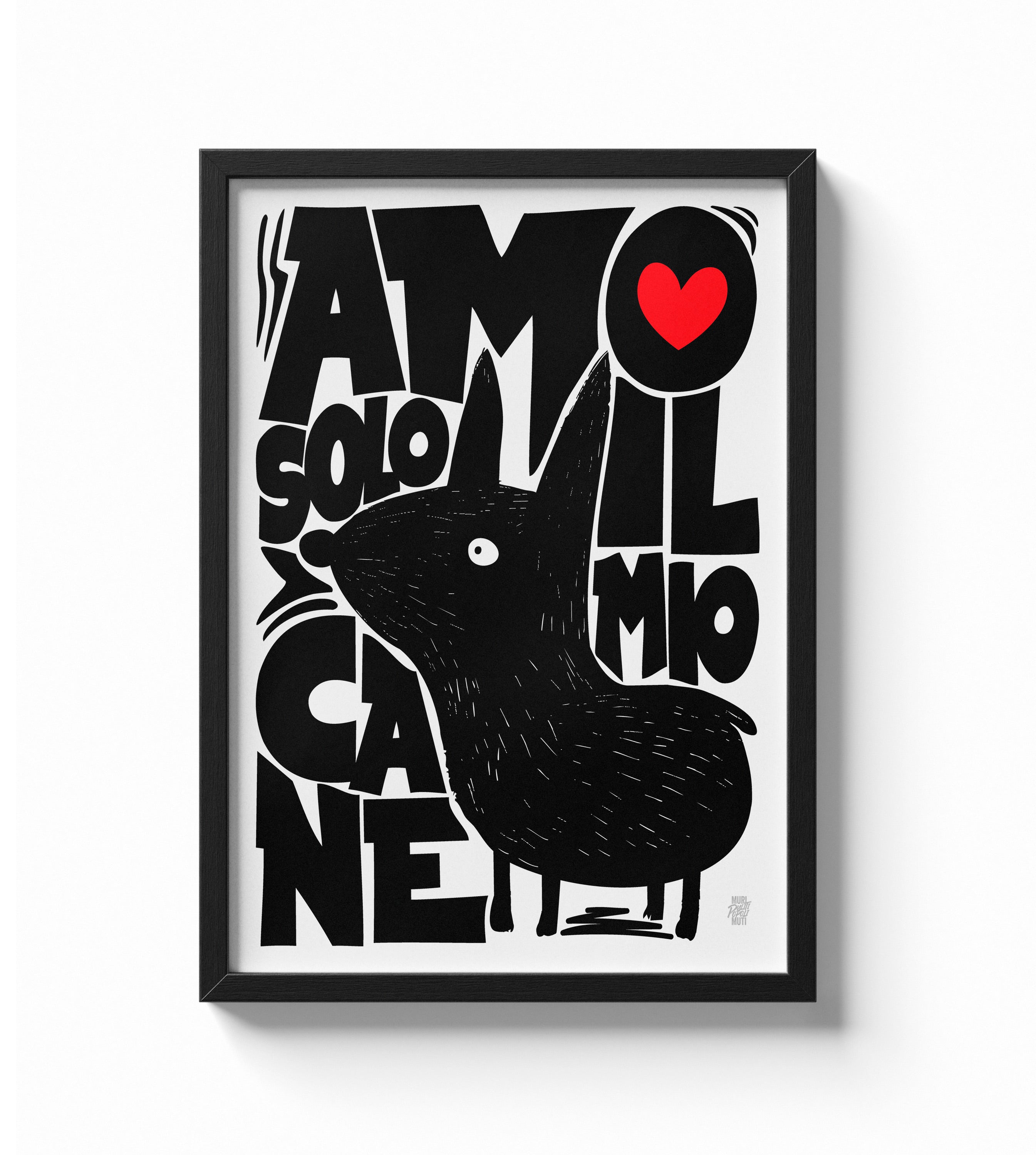 Amo solo il mio cane