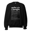 A te e famiglia - Felpa girocollo