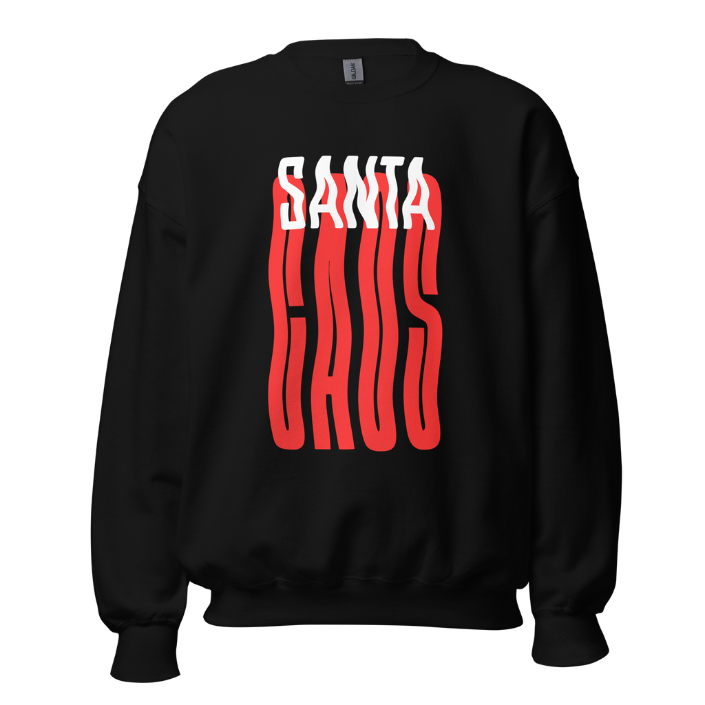 Santa CAOS logo - Felpa girocollo