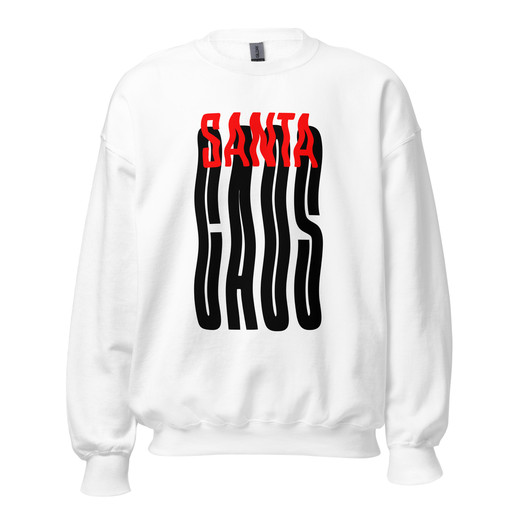 Santa CAOS logo - Felpa girocollo