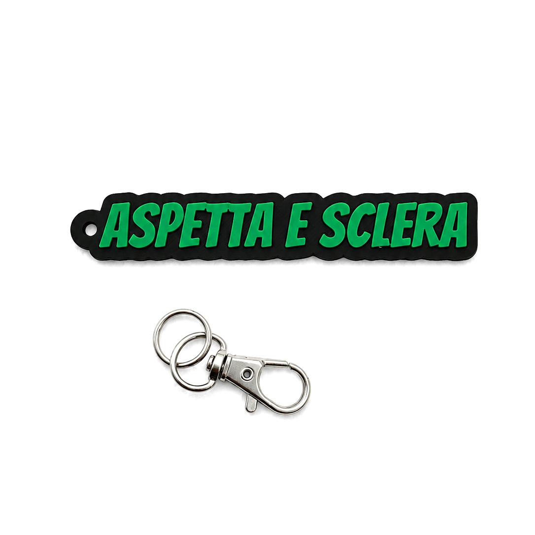 Portachiavi - Aspetta e Sclera
